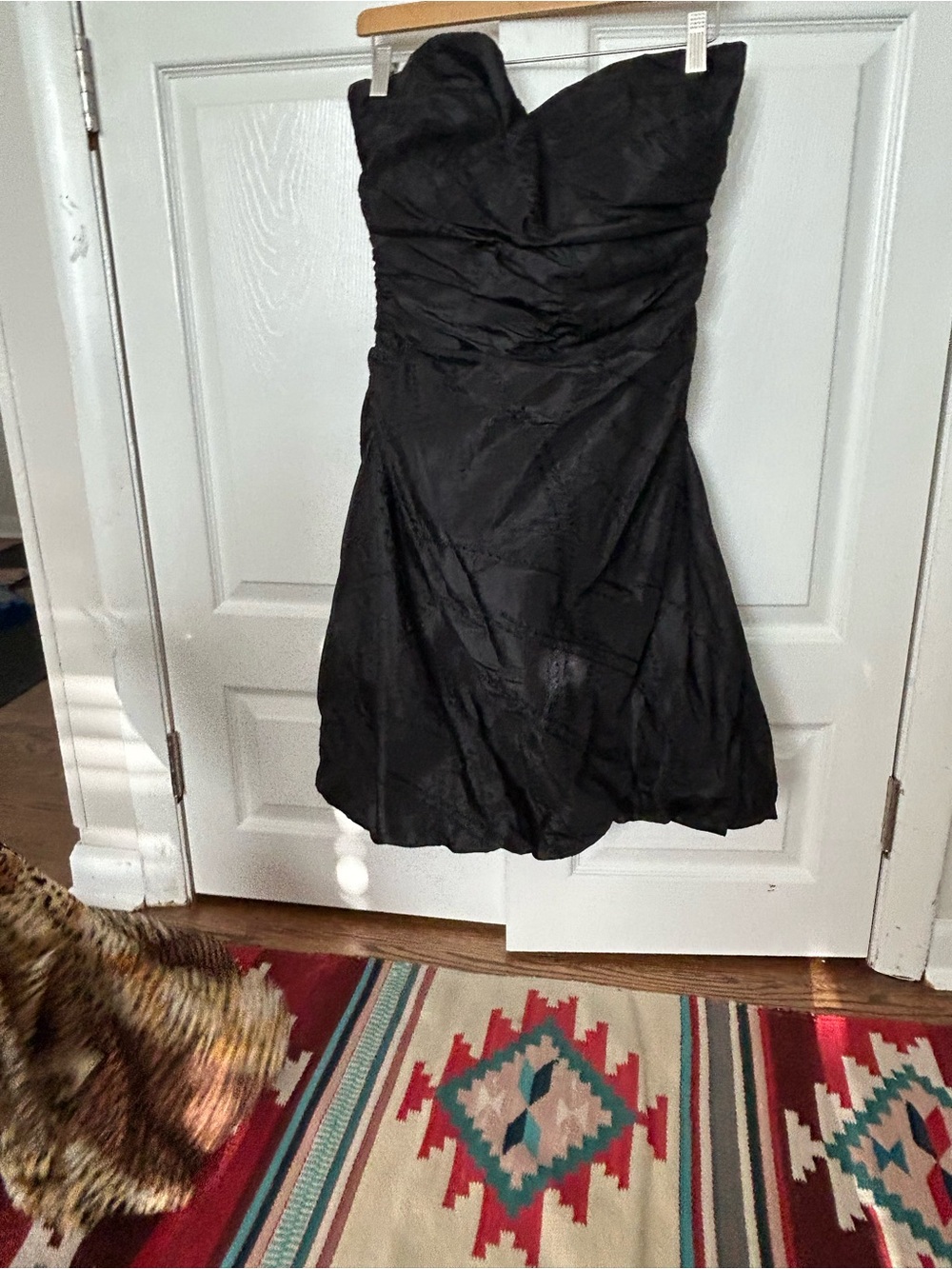 Kay Unger Strapless Bubble Dress